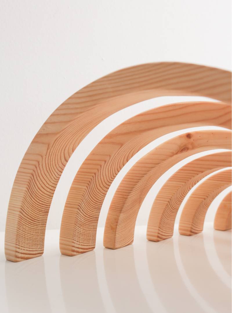 ARC-EN-CIEL EN BOIS (7 PIECES) – Image 7