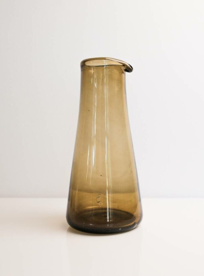 CARAFE EN VERRE SOUFFLÉ