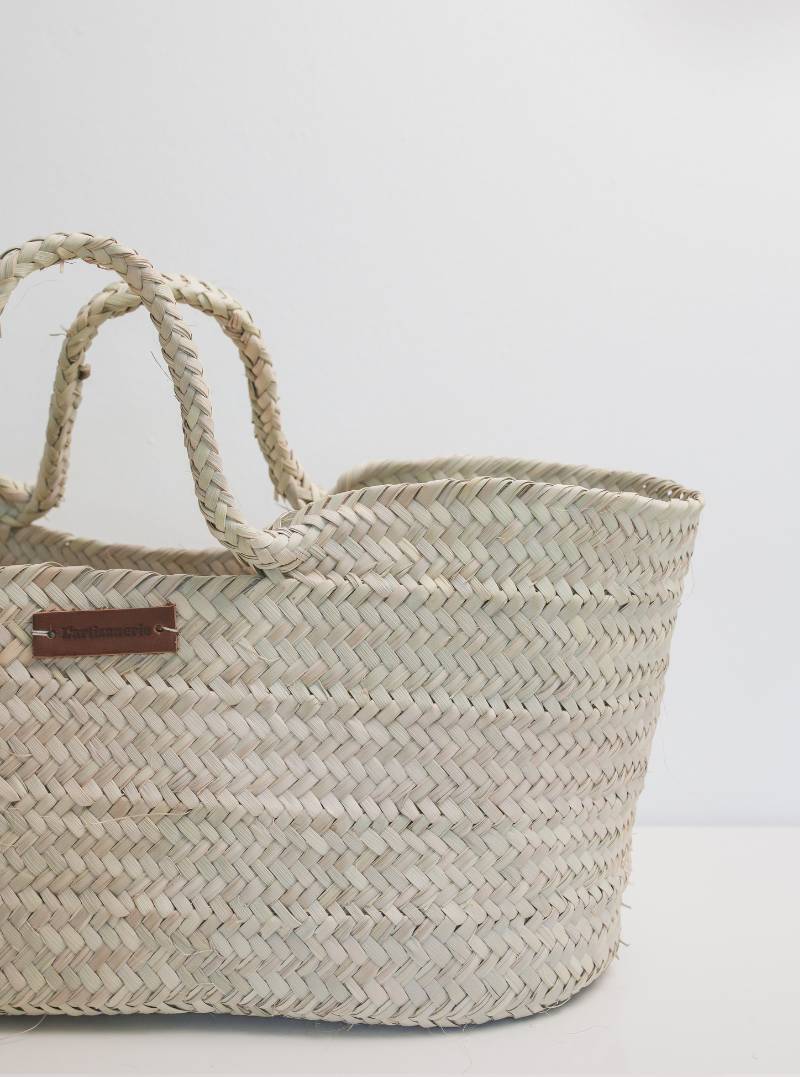 PANIER DE COURSES EN FEUILLES DE PALME – Image 3