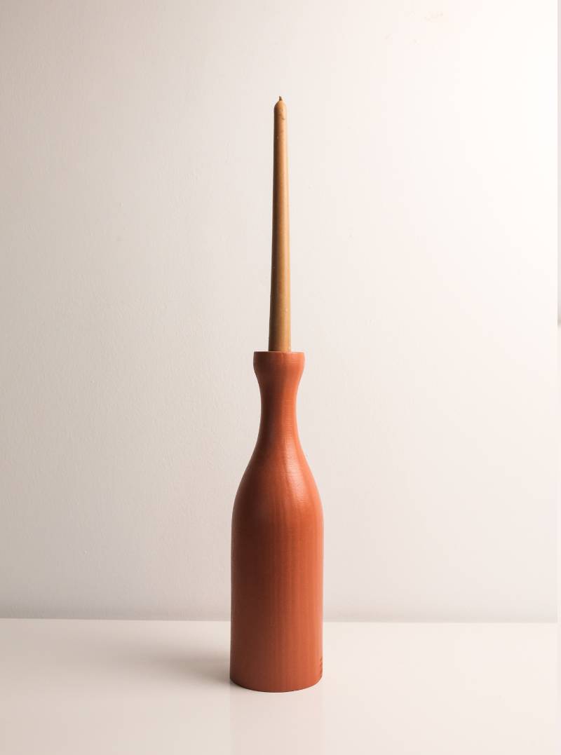 BOUGEOIR EN BOIS DE PIN – Image 7
