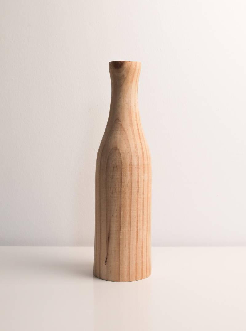 BOUGEOIR EN BOIS DE PIN – Image 2