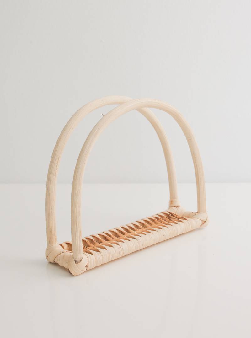 PORTE SERVIETTE DE TABLE EN ROTIN – Image 5