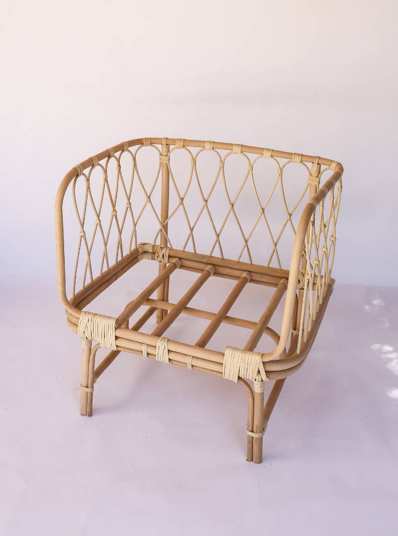 FAUTEUIL EN ROTIN – Image 7