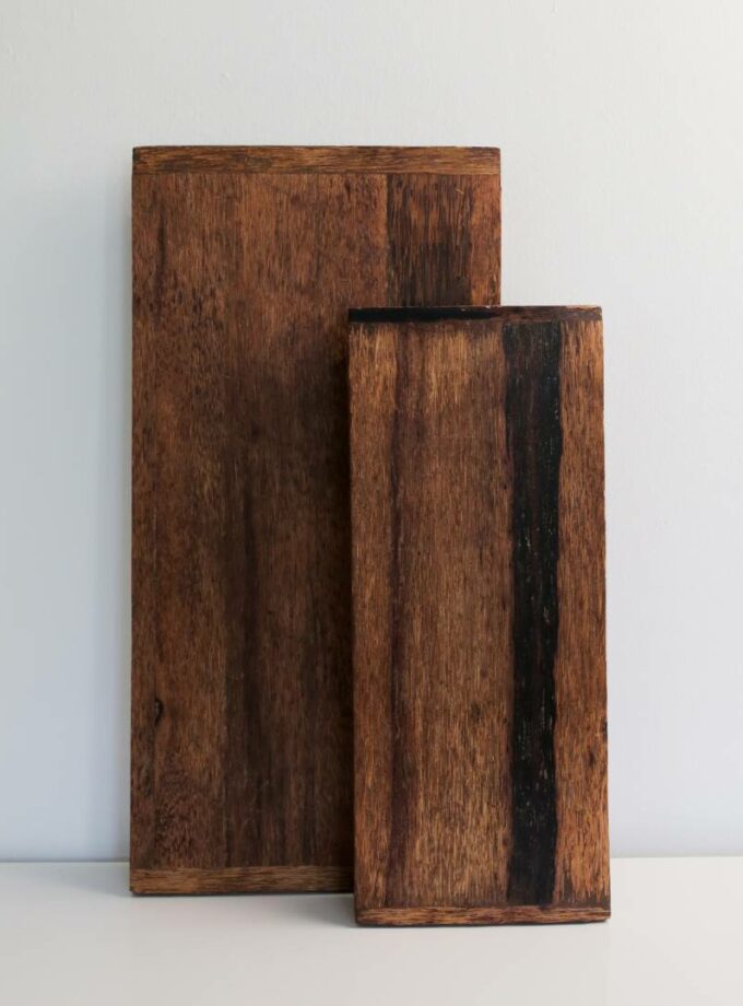 PLATEAU PLAT EN BOIS DE PALMIER