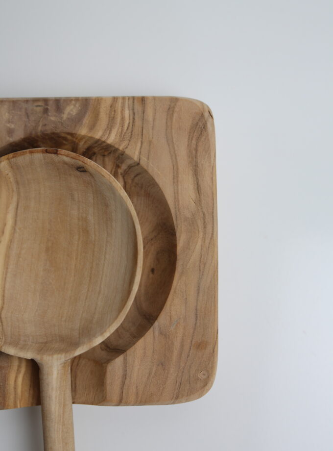SPATULE EN BOIS D'OLIVIER​